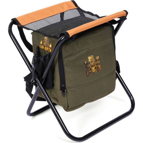 Siège de camping pliable - Koh Lanta - Compartiment avec sac isotherme (1/7)