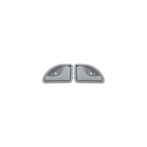 Poignée de porte intérieure avant gauche compatible avec Renault Kangoo (1997-2007) et Twingo (1997-2003). (1/2)