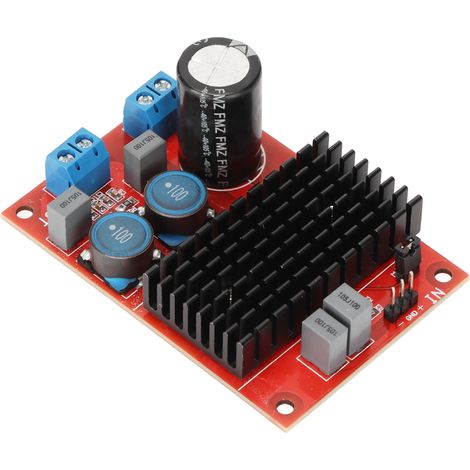 100-W-Einkanal-Digitalverstärkerplatine, BTL-Leistungsverstärkermodul für DIY-Audiosysteme, 12–24 V Gleichstromnetzteil (1/5)