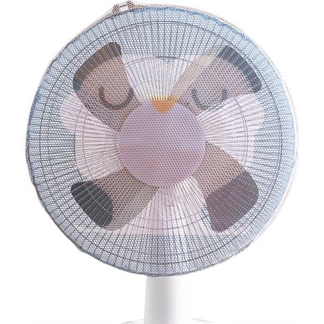 Protection anti-poussière pour les doigts, housse de ventilateur anti-pincement, filet de protection lavable pour ventilateur électrique (1/5)