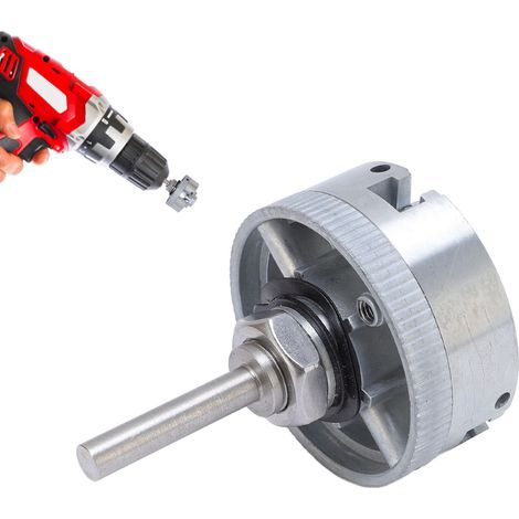 Juego de mandriles en miniatura: mandril autocentrante de 3 mordazas fabricado en aleación metálica para trabajos de carpintería y reparaciones. Compatible con diversas máquinas (torno, máquina CNC, m (1/5)