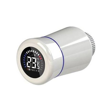 TÊTE THERMOSTATIQUE TIEMME ELETTRONICA WIFI Mesure : Blanche