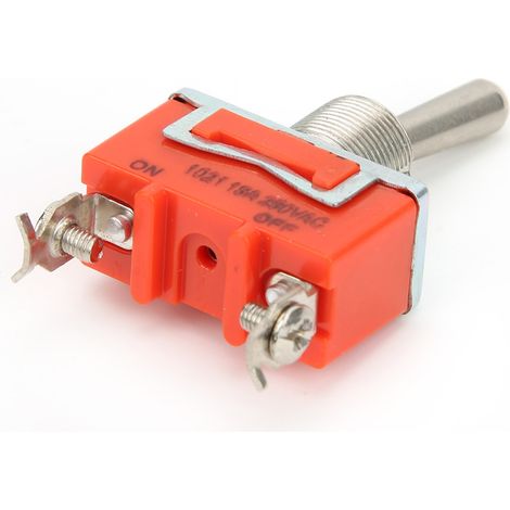 10 Stück E TEN1021 AC 250V 15A Mini-Kippschalter EIN AUS 2 Positionen 2-poliger Kippschalter (1/5)