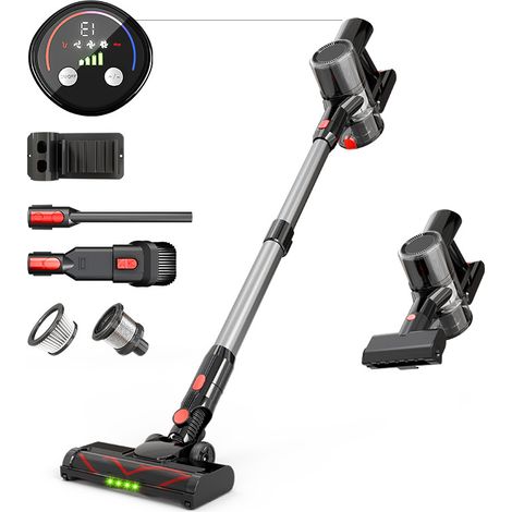 Aspirateur à Main sans Fil 650W + Brosse Anti-Acariens - Moteur Brushless, Compact, pour Maison - Alovez