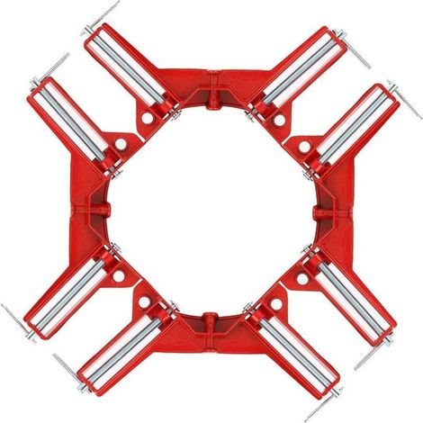 Angle droit pour la fabrication de cadres pour cadres de porte-outils pour menuiserie (90 Degree 75mm / 3 inch) (1/5)