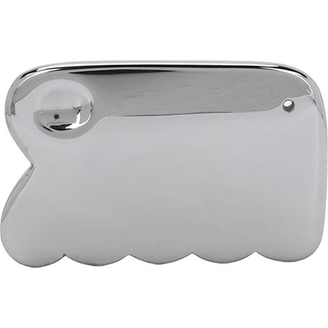 Outil Gua Sha - Pierre Térahertz - Pour Massage Visage Corps Bras Jambes - 80,9 x 54,5 x 7,5 mm - 1 Pièce (1/5)