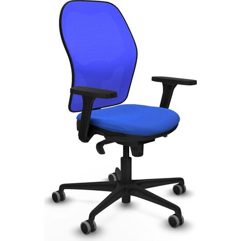 Piqueras y Crespo Silla Ergonómica Azul Oficina Confort