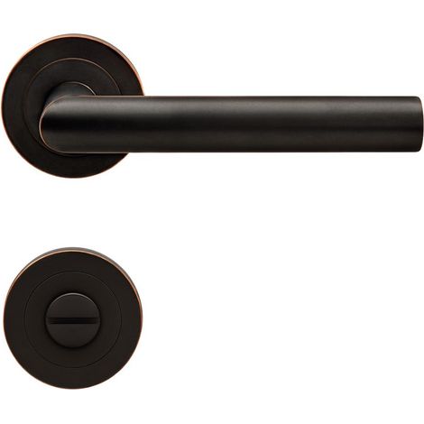 KARCHER DESIGN Drückergarnitur ER28 BAD 81 - Rhodos, Bad, Edelstahl (1/4)