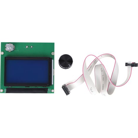 Écran LCD avec câble et bouton de commande pour imprimante 3D Ender3 - Accessoire certifié QC.PASSED Q1 (1/5)