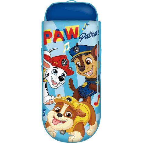 Lit gonflable et sac de couchage portable Pat' Patrouille (1/5)