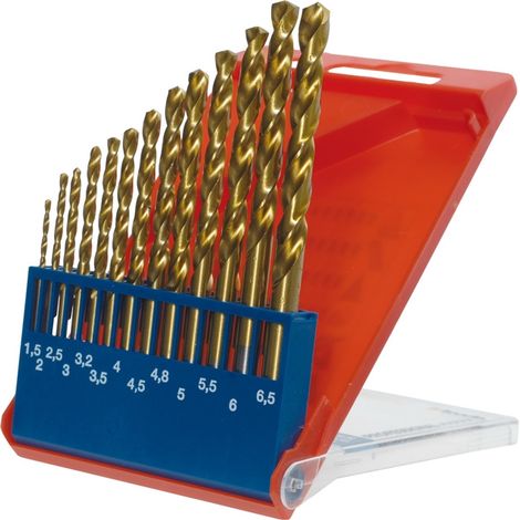 kwb 427140 HSS Jeu de forets pour le métal 13 pièces M2 DIN 338 tige cylindrique 1 pc(s) R967701 (1/4)