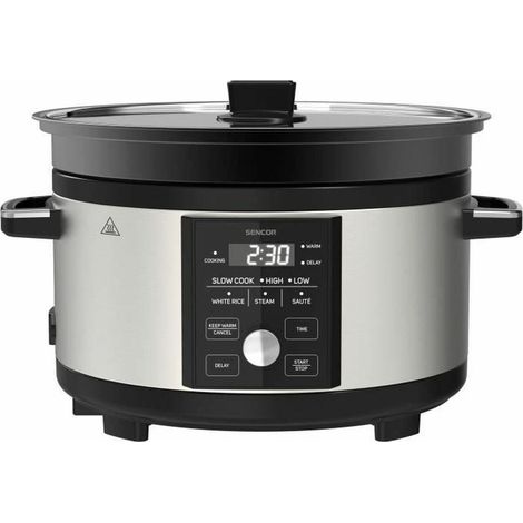 Sencor SPR 5520SS Schongarer grau schwarz 5,5 L