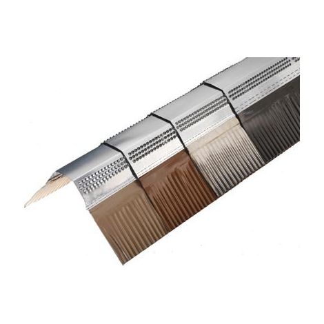 Closoir zinc et plomb VM Building - zinc naturel - lg. 2 m - bavette 120 mm - 220007763