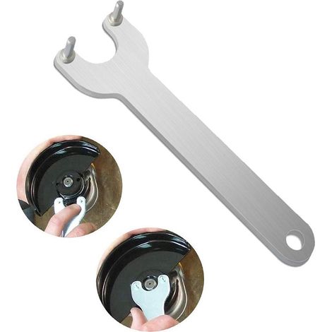 Clé d'angle pour le changement des meules dans les meuleuses et concasseurs électriques (1 pièce) (1/5)