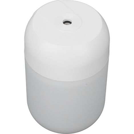 Mini humidificateur 260 ml, hydratation intense, lumière douce et silencieuse, design simple et romantique, idéal pour la maison, le bureau ou la voiture. (1/5)