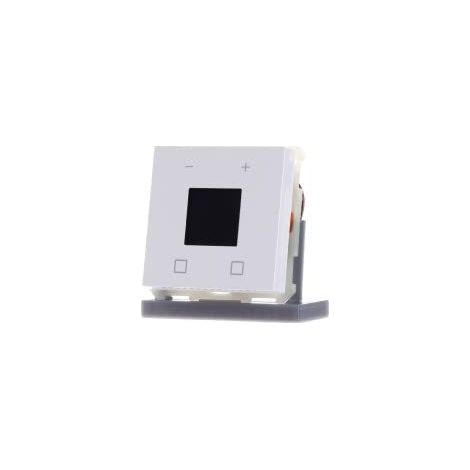 KNX RÉGULATEUR DE TEMPÉRATURE AMBIANTE SMART 63 AVEC ÉCRAN COULEUR, BLANC STUDIO BRILLANT, SCN-RT. MDT SCN-RTR63S.01