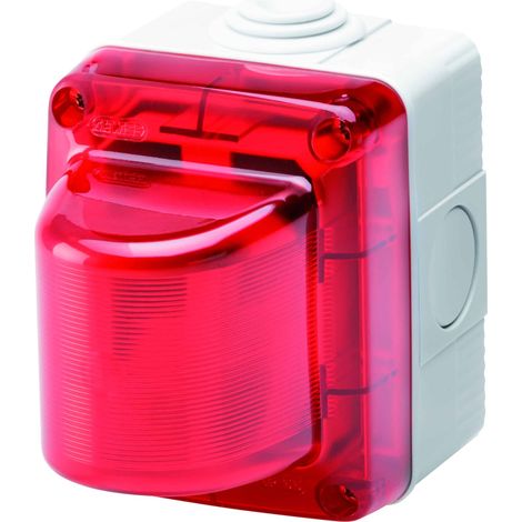 Gewiss – Voyant lumineux E14 rouge 15W IP55 pour extérieur – Signalisation étanche – GW27415