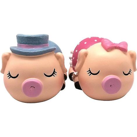 Statue de 2 cochons amoureux (1/3)