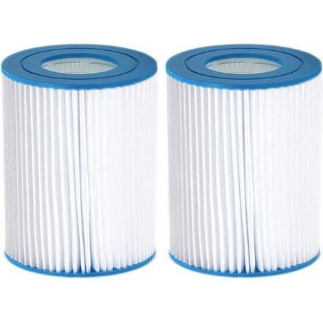 XVX Cartouche de Filtre de Piscine de Type II, Cartouche filtrante pour bestway 58094 Filtre Pack, Pompes de Filtre Cartouche de Filtre de Remplacement Universel. (2 pièces) (1/4)