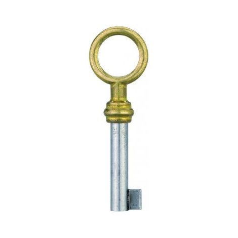 Clé anneau DUBOIS SAS - Tige 40 mm - Laiton patine 72 - 712106