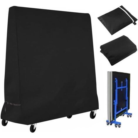Wasserdichte Schutzhülle aus Oxford-Polyester für Tischtennisplatten, 165 x 71 x 185 cm, schützt vor Feuchtigkeit und Schmutz (1/5)