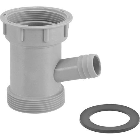 Stück Küchenspülen-Abflussrohradapter, Abflussrohrverbinder, 3-Wege-T-Stück, Verbinder mit Innen- und Außengewinde (1/5)