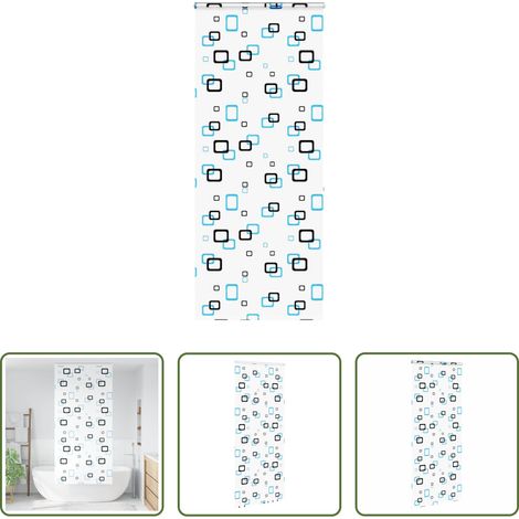 vidaXL Intimité salle de bain - Store enrouleur de douche avec cassette largeur du tissu 86 cm (1/5)