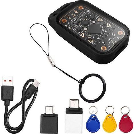 Chameleon V3.0 RFID-Smartcard-Etikettenleser/Kopierer, 125K 13,56 MHz RFID-Chip-Emulator, NFC + 3XUID-Schlüsselanhänger (1/5)