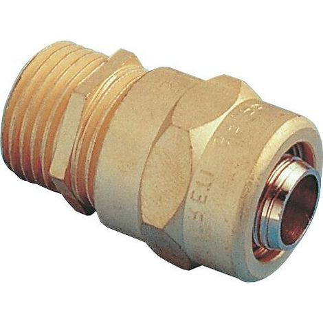 Raccord Retigripp à compression PER fer mâle à visser 15x21-16 - GRIPP