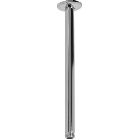 Aquariss Brass Round ceiling shower arm - Chrome (1/2)