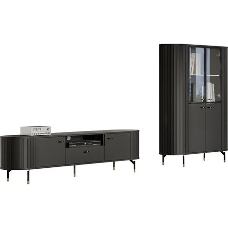 Conjunto de salón Novmono 108, Negro