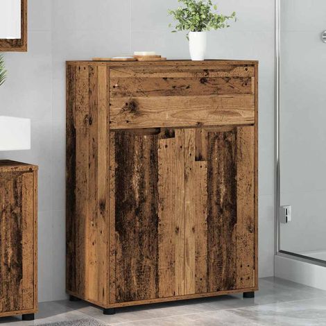 Badezimmerschrank Altholz 72,5 x 36,5 x 100 cm Holzwerkstoff (1/5)
