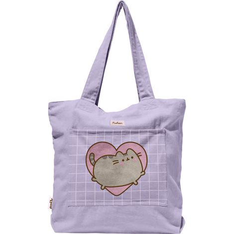 Pusheen - Borsa a tracolla in cotone della collezione Moments (37 x 41 cm) (1/5)