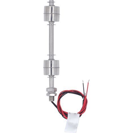 Capteur de niveau d'eau avec interrupteur à flotteur, 150mm, en acier inoxydable, haute sensibilité, contrôleur de liquide à Double boule 0-220V (1/5)