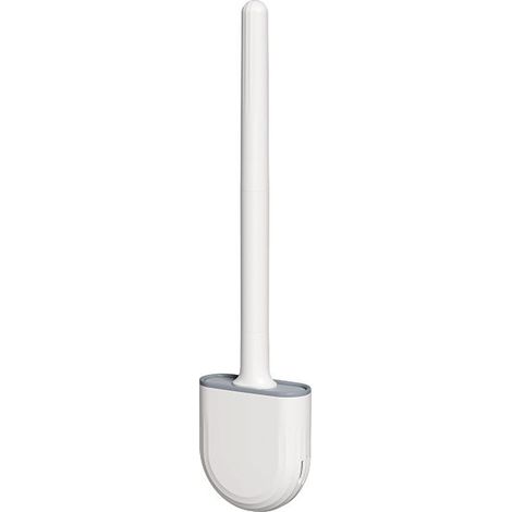 Brosse WC murale sans perçage, nettoyage sans angle mort salle de bain (1/3)
