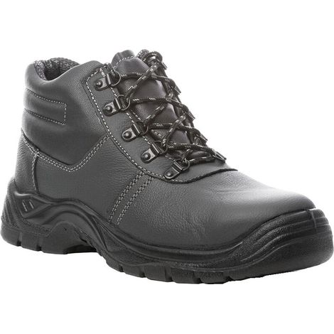 Chaussures de sécurité hautes AGATE II S3 SRC cuir pleine fleur de vachette noir P41 - - 9AGAH41 (1/3)