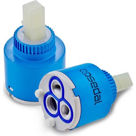 35-mm-Keramikkartusche für Armaturen – Einfacher Austausch für Küchen- und Badarmaturen – Integrierter Schmutzfilter (1/5)