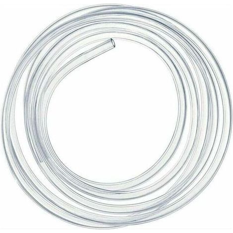 Tuyau en PVC souple transparent de 2 mètres, flexible de pression de 16 × 20 mm.- (1/4)