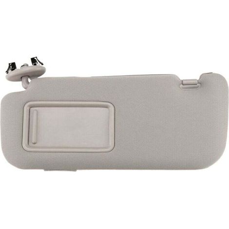 Pare Soleil Interieur Voiture 2007 2013 avec Miroir Cote Conducteur Gauche Gris