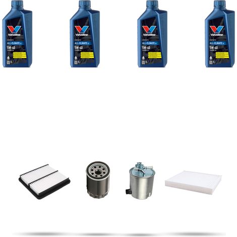 Kit tagliando 4 FILTRI e 4L OLIO compatibile con Suzuki Jimny I 1.5 DDIS 48kw dal 2003 (1/5)