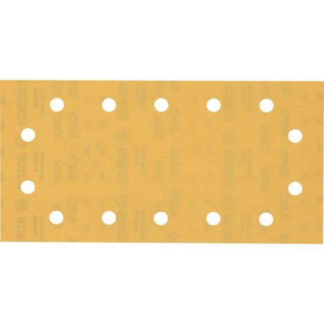 Bosch 10x Expert C470 Papier abrasif à 14 trous pour ponceuses vibrantes 115 x 230 mm G 400 - 2608900866