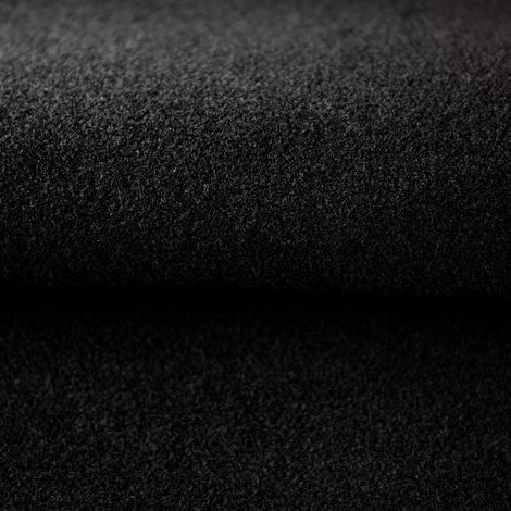 Tissu feutrine épais pour sol et tapis Noir 150 cm