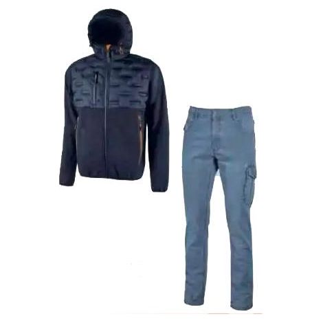 KIT GIACCA "SPOCK" + PANTALONE "IBIZA" TG. XL U-POWER