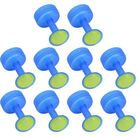 Set mit 10 Polypropylen-Gießdüsen für 28-mm-Flaschenöffnungen, zum Selberbewässern von Topfpflanzen und kleinen Gärten - (1/5)