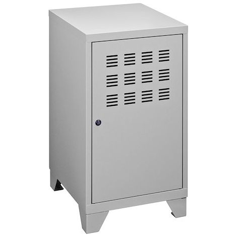 Casier de bureau métal couleur gris clair