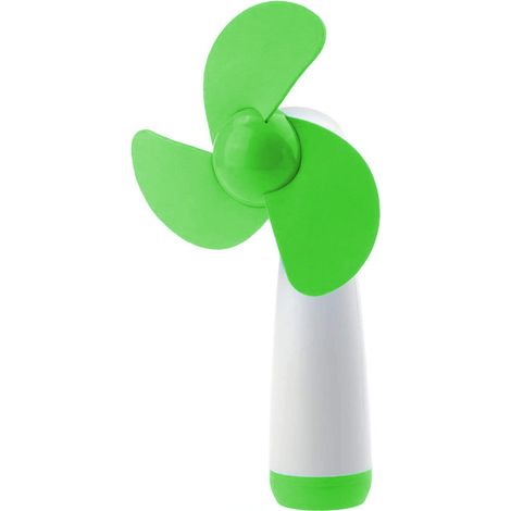 1 Mini ventilateur, pales en mousse, interrupteur ON-OFF, angle réglable, ABS et EVA, pour bureau et voyage (1/5)