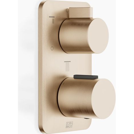 Termostato LISSÉ UP de Dornbracht con regulación de caudal de