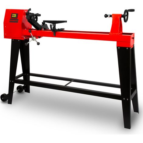 EBERTH Tour à bois 550 W pour le bois avec support stable (1/5)