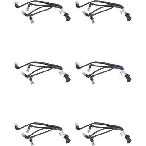 Sei guarnizioni per iniettori di carburante (33810-4X600) per modelli Terracan 2.9L dal 2001 al 2006.