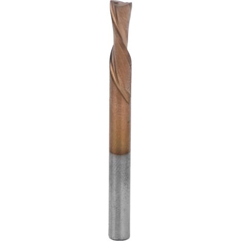 Fraise à double tranchant, carbure de tungstène durable, fraise CNC pour bois, 4x4x12x45L (1/5)
